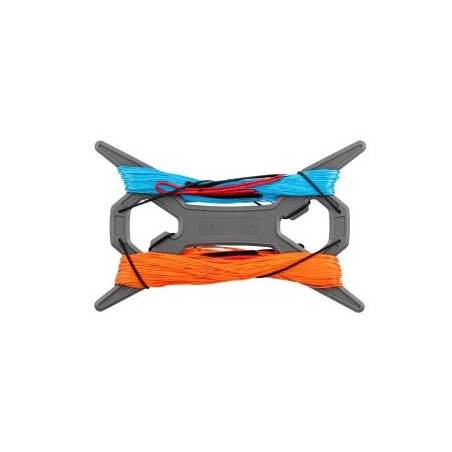 Vector Quad Pro lignes de kite 4x18m 210/110kg orange/Bleu
