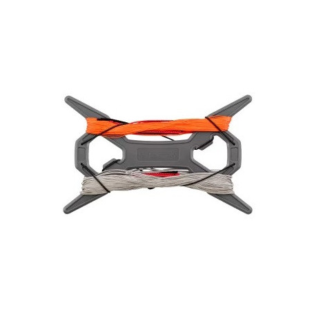 Vector Quad Pro lignes de kite 4x20m 170/75kg Gris/Rouge