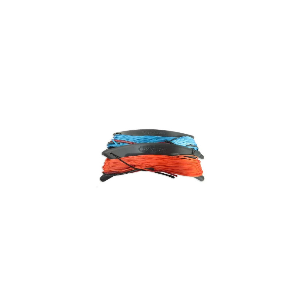 Vector Quad Pro lignes de kite 4x30m 375/375kg Bleu/orange