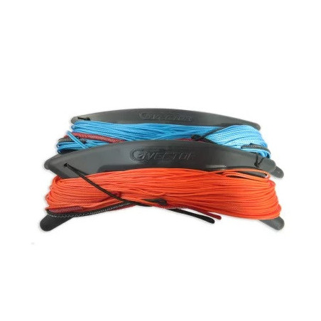 Vector Quad Pro lignes de kite 4x30m 375/375kg Bleu/orange