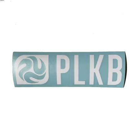 PLKB Sticker 42x14cm blanc (tekst découpé)