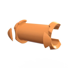 Cale d'embout wishbone Elite Modular carbone + 2 pare-chocs