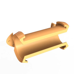 Cale d'embout wishbone Elite Modular carbone + 2 pare-chocs