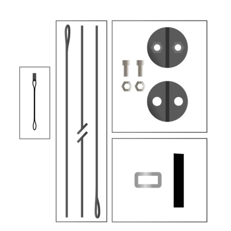 PLKB Compass 5th Jeu de lignes 18m